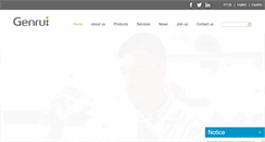 Desktop Screenshot of geniusmedica.net